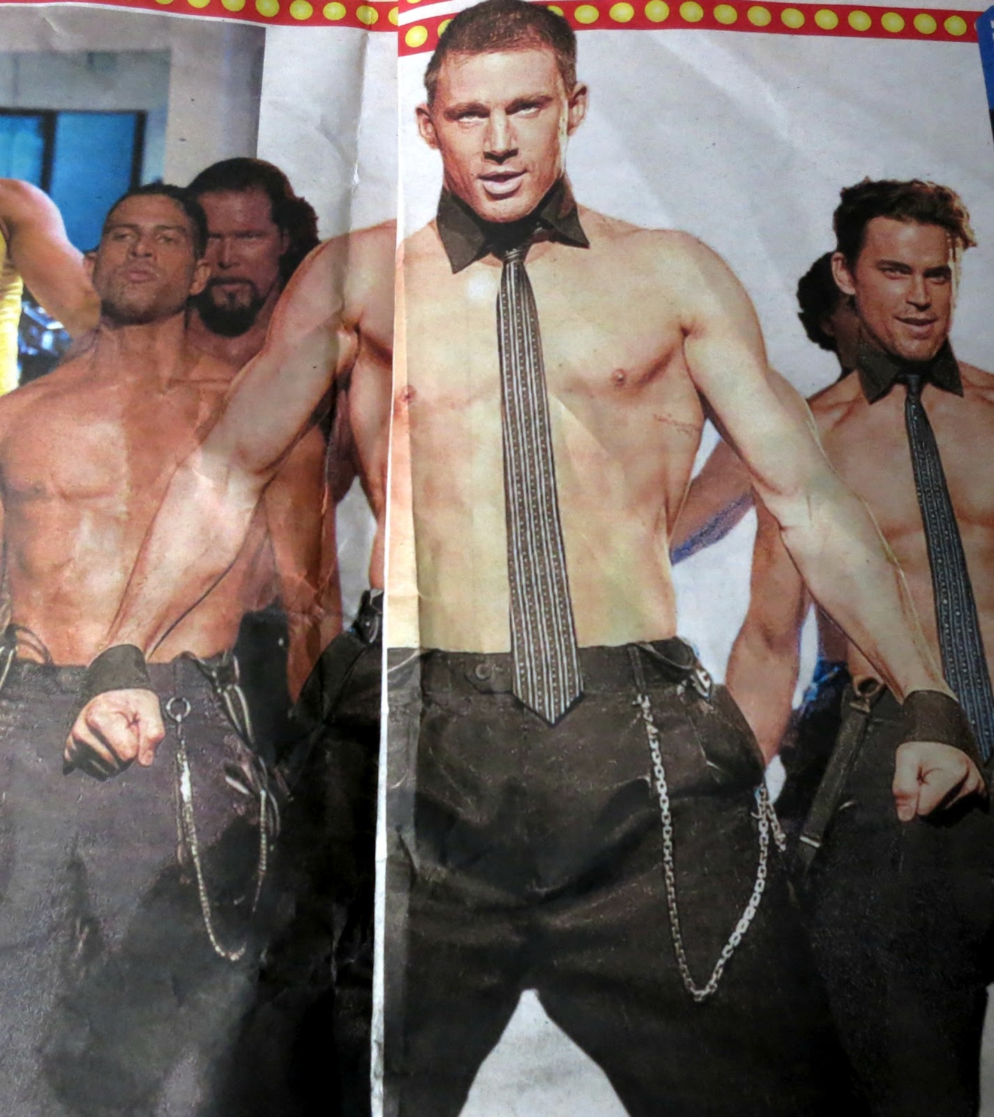 Channing Tatum Body Magic Mike