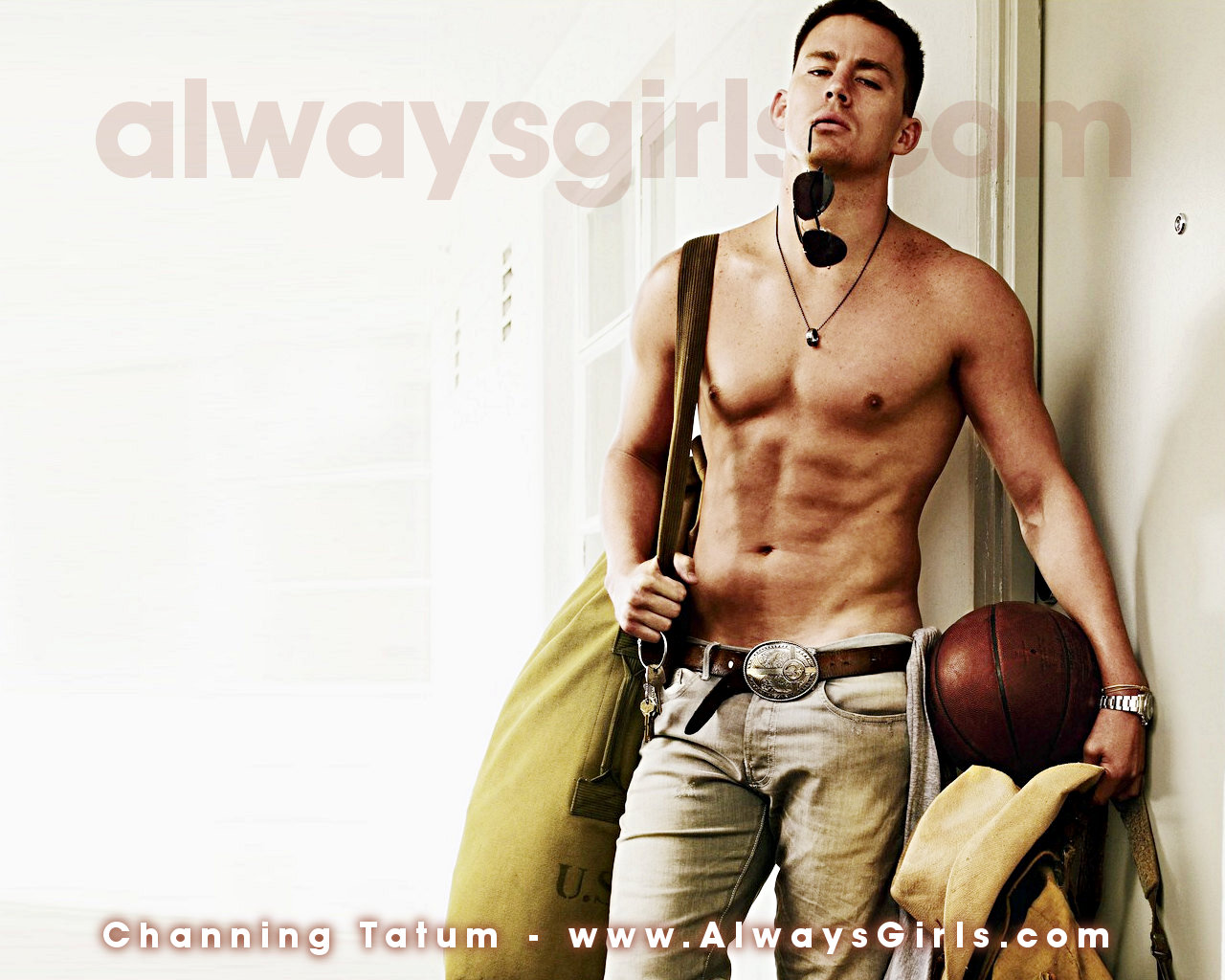 Channing Tatum Shirtless Gq