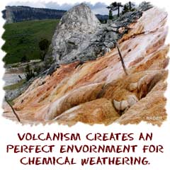 Chemical Weathering Of Rocks Examples