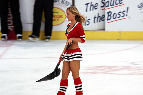 Chicago Blackhawks Ice Girls