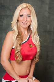 Chicago Blackhawks Ice Girls Marissa