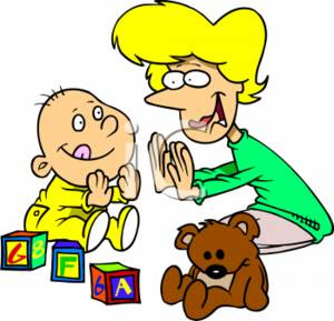 Children Playing At School Clip Art