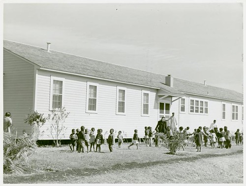 Children Playing At School Outside