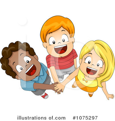 Children Playing Cartoon Clip Art