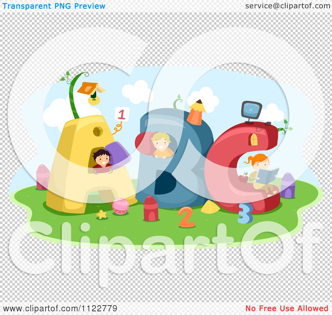 Children Playing Cartoon Pictures