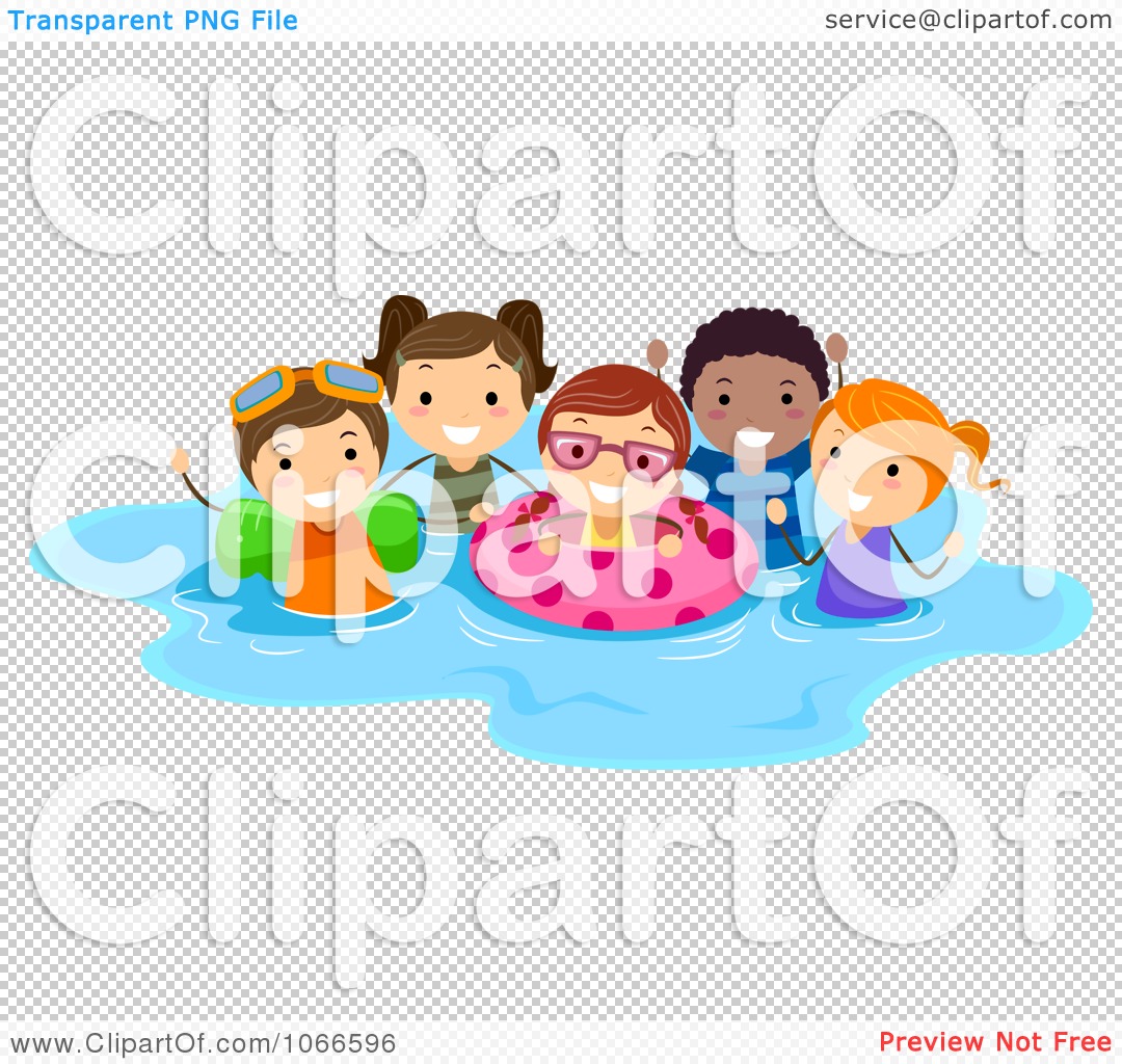 Children Playing Football Clipart