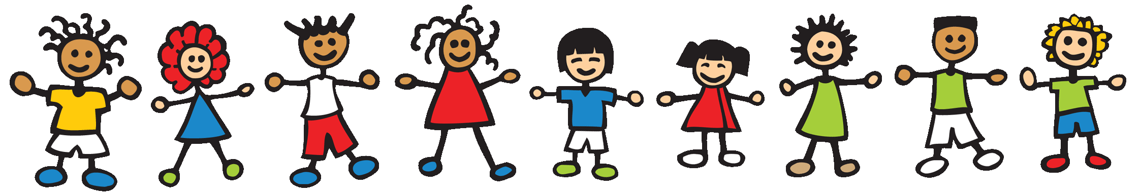 Children Playing With Toys Cartoon