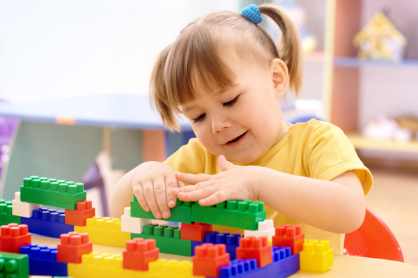 Children Playing With Toys Together