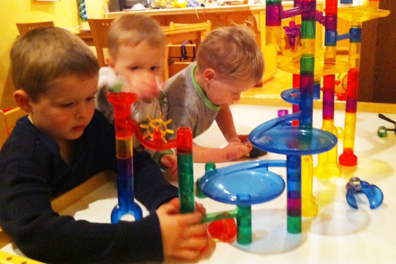 Children Playing With Toys Together