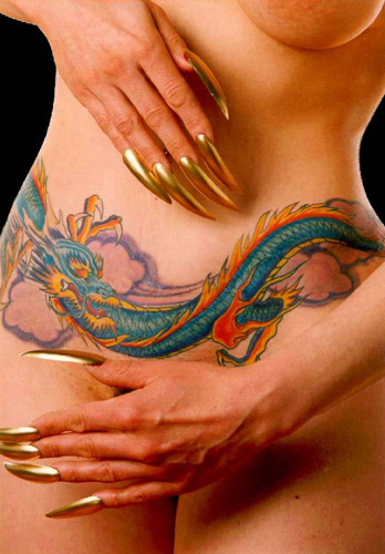 Chinese Dragon Tattoo Designs For Women