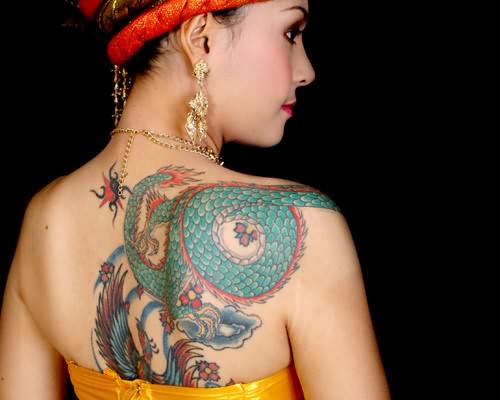 Chinese Dragon Tattoos For Girls