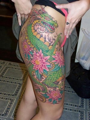 Chinese Dragon Tattoos For Girls