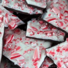 Chocolate Bark Candy Cane