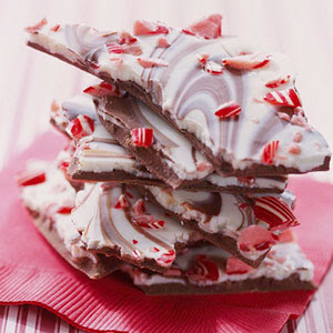 Chocolate Bark Candy Cane