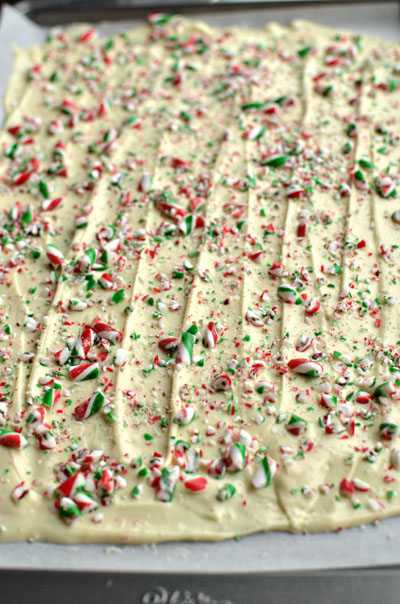 Chocolate Bark Candy Cane