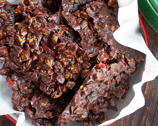 Chocolate Bark Combinations