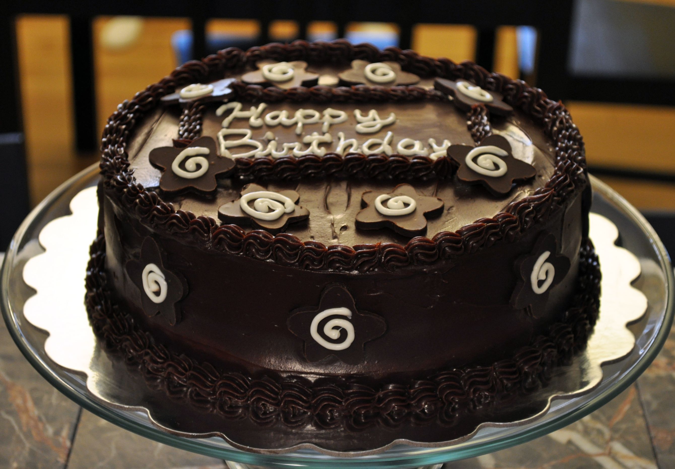 Chocolate Birthday Cakes Images