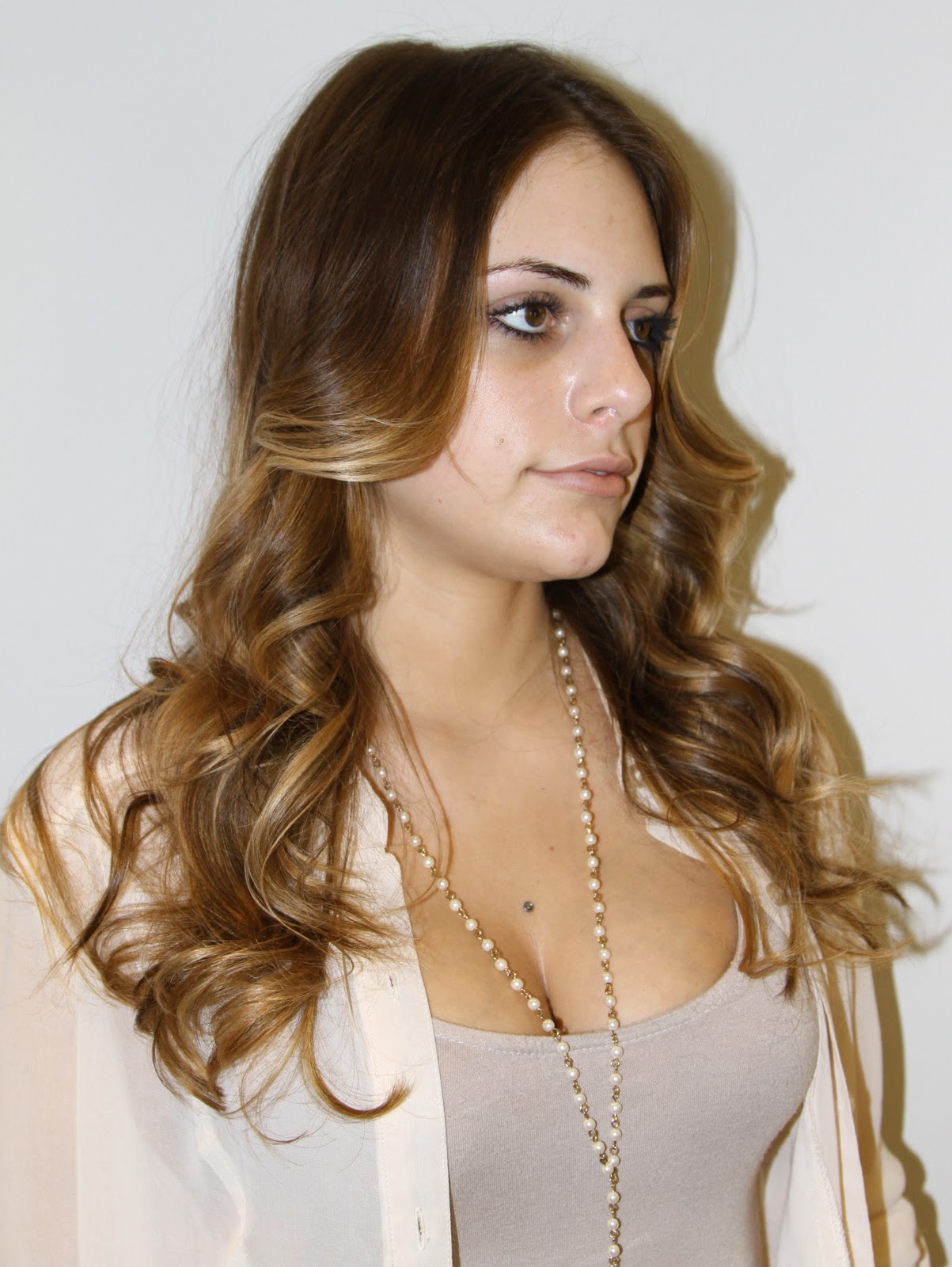 Chocolate Brown Hair Color With Caramel Highlights