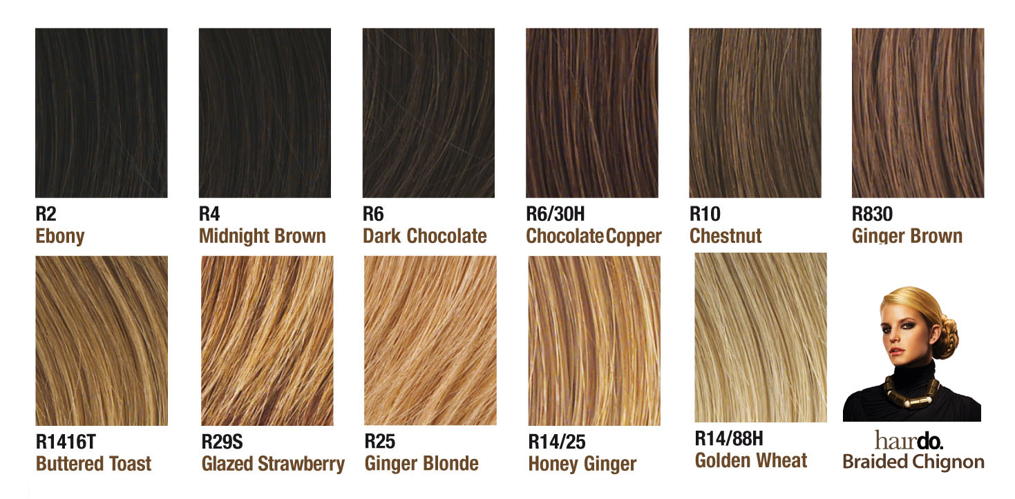 Chocolate Brown Hair Colour Chart