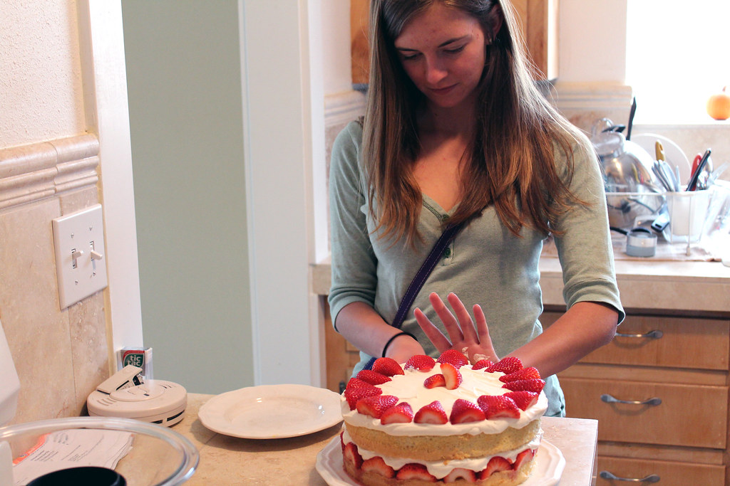 Chocolate Cake Decorations With Strawberries