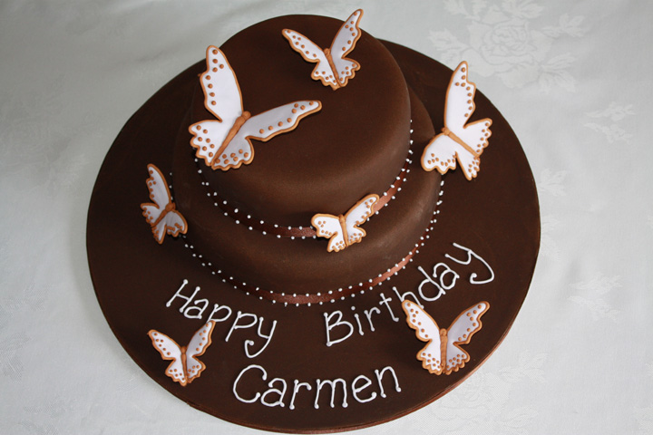 Chocolate Cake Designs For Birthdays