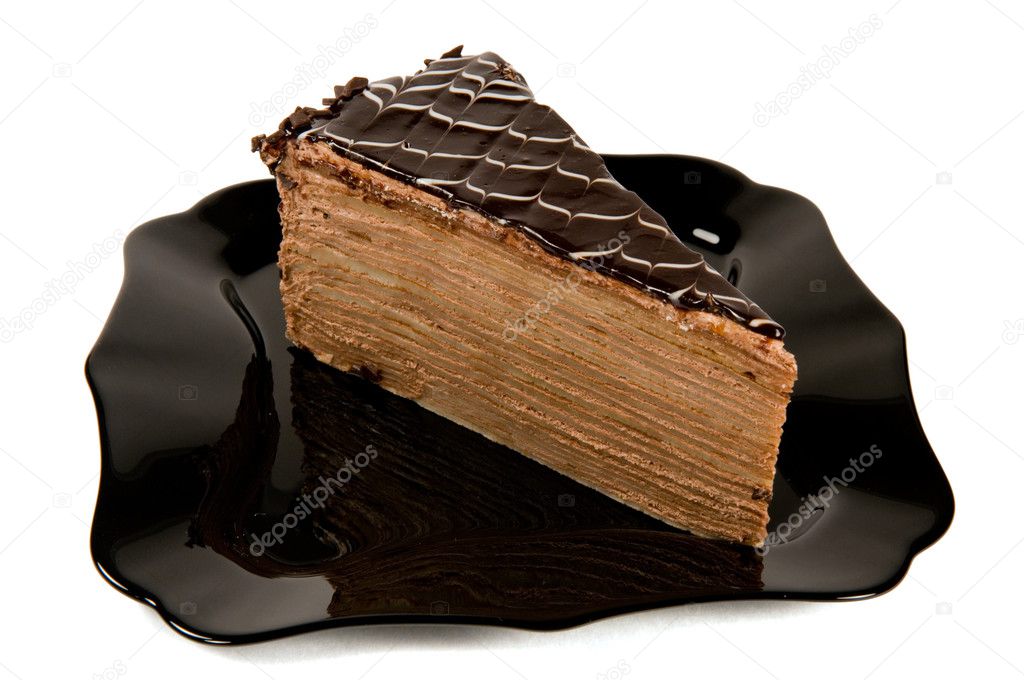 Chocolate Cake Slice