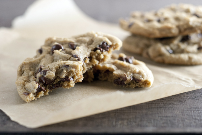 Chocolate Chip Cookies Chewy Thick