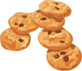 Chocolate Chip Cookies Clipart