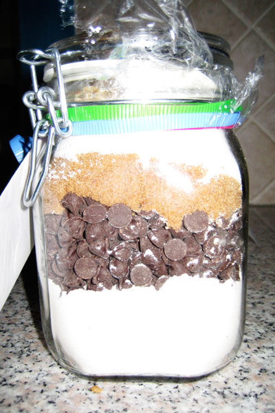 Chocolate Chip Cookies In A Jar