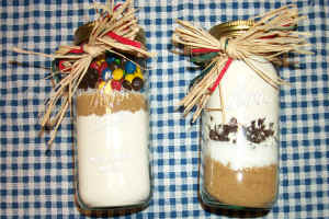 Chocolate Chip Cookies In A Jar Gift