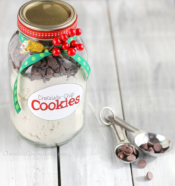 Chocolate Chip Cookies In A Jar Gift