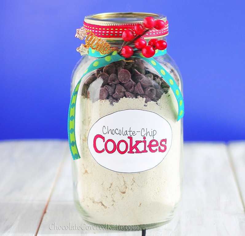 Chocolate Chip Cookies In A Jar Gift