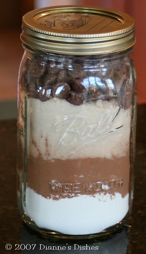 Chocolate Chip Cookies In A Jar Gift