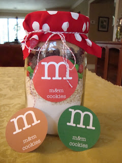 Chocolate Chip Cookies In A Jar Labels
