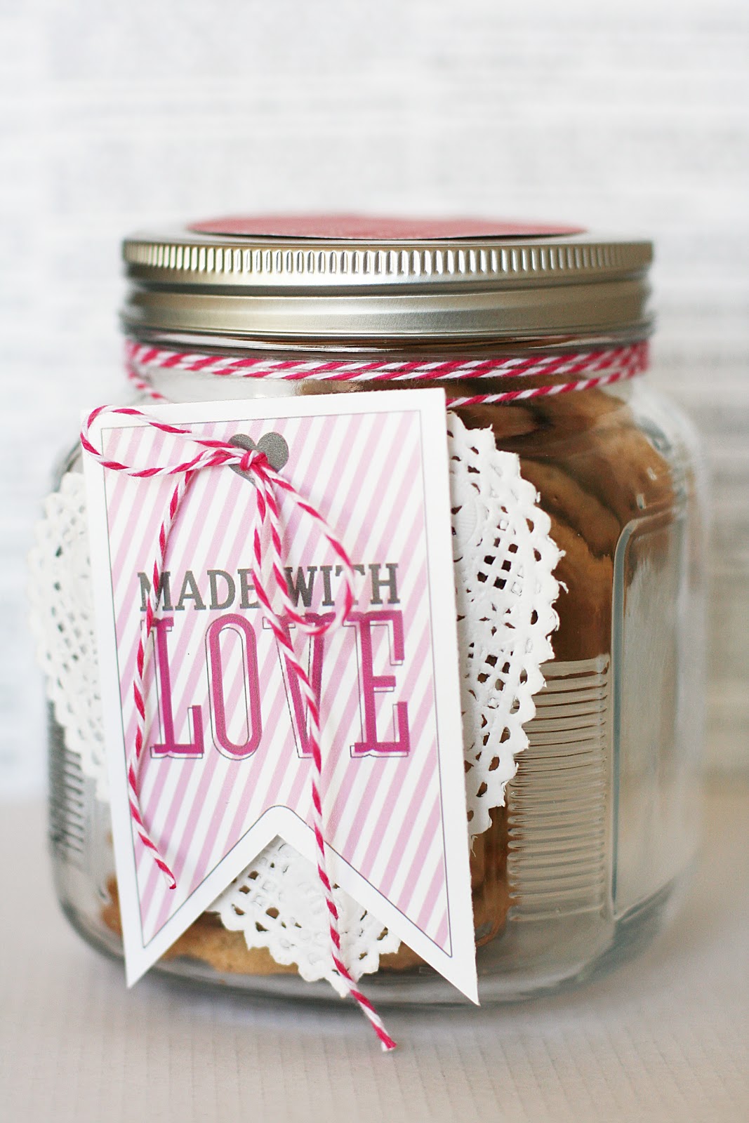 Chocolate Chip Cookies In A Jar Labels
