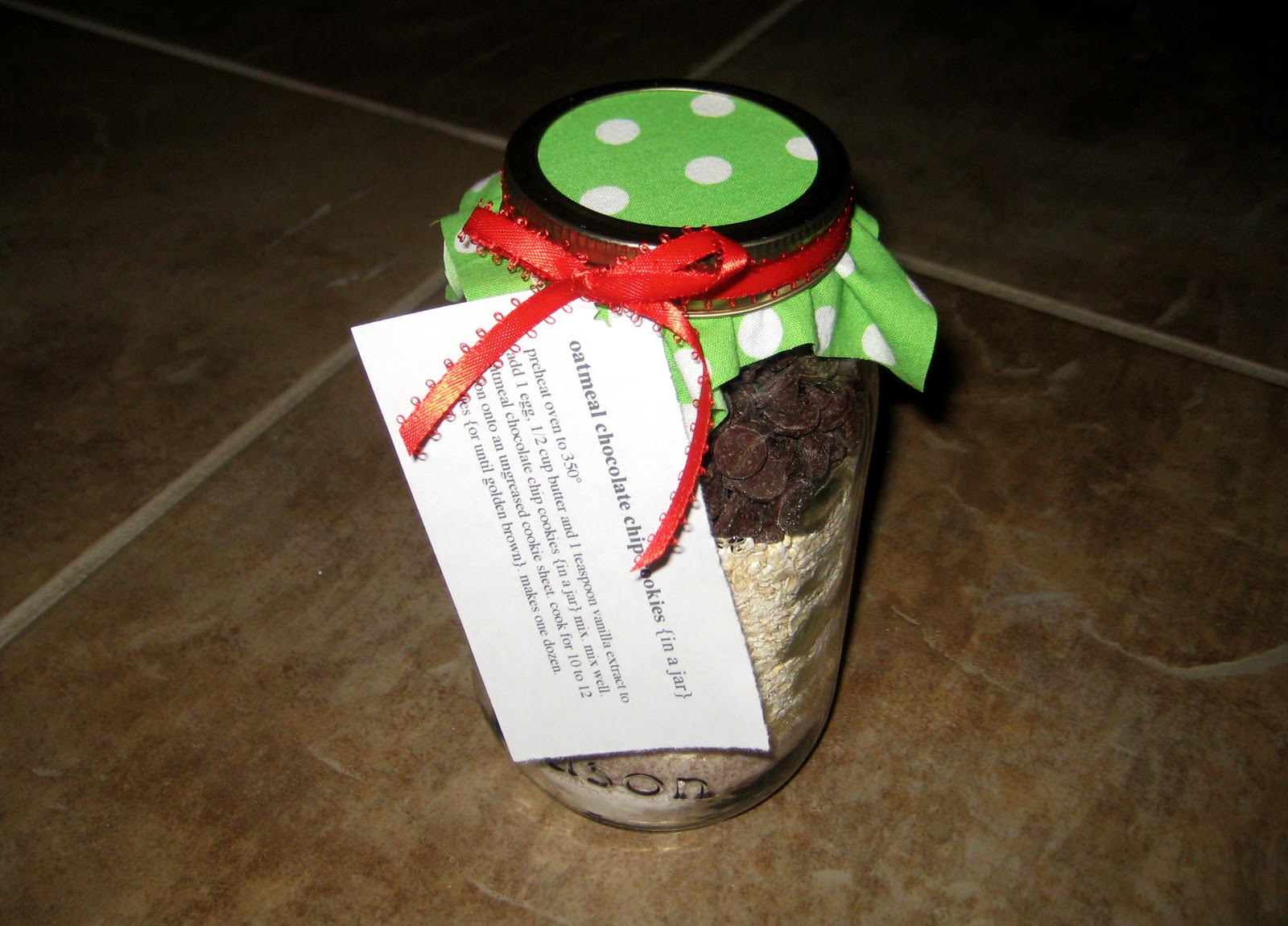 Chocolate Chip Cookies In A Jar Recipe