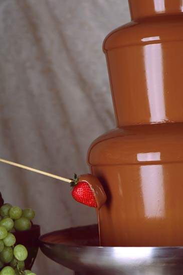 Chocolate Fountain Cake Recipe