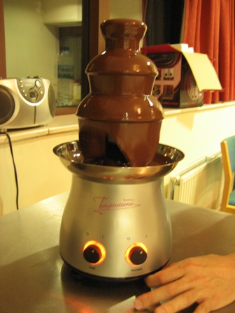 Chocolate Fountain Cake Recipe