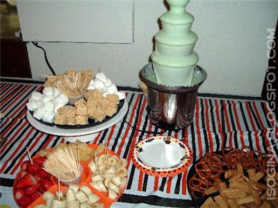 Chocolate Fountain Ideas For Baby Shower