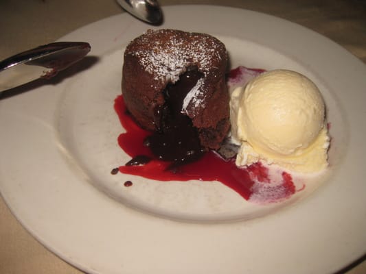 Chocolate Ice Cream Cake Roll With Raspberry Coulis