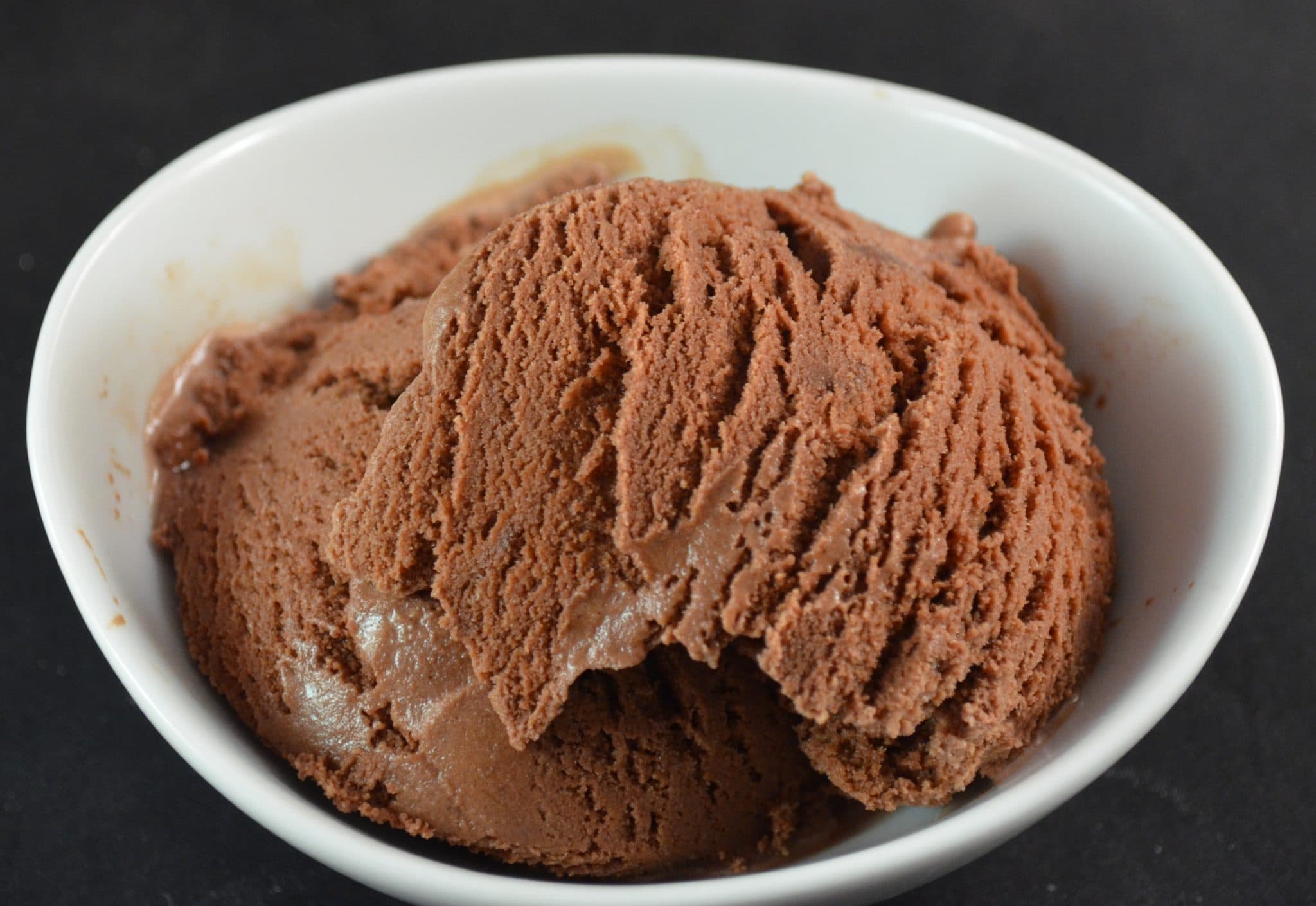 Chocolate Ice Cream In A Bowl