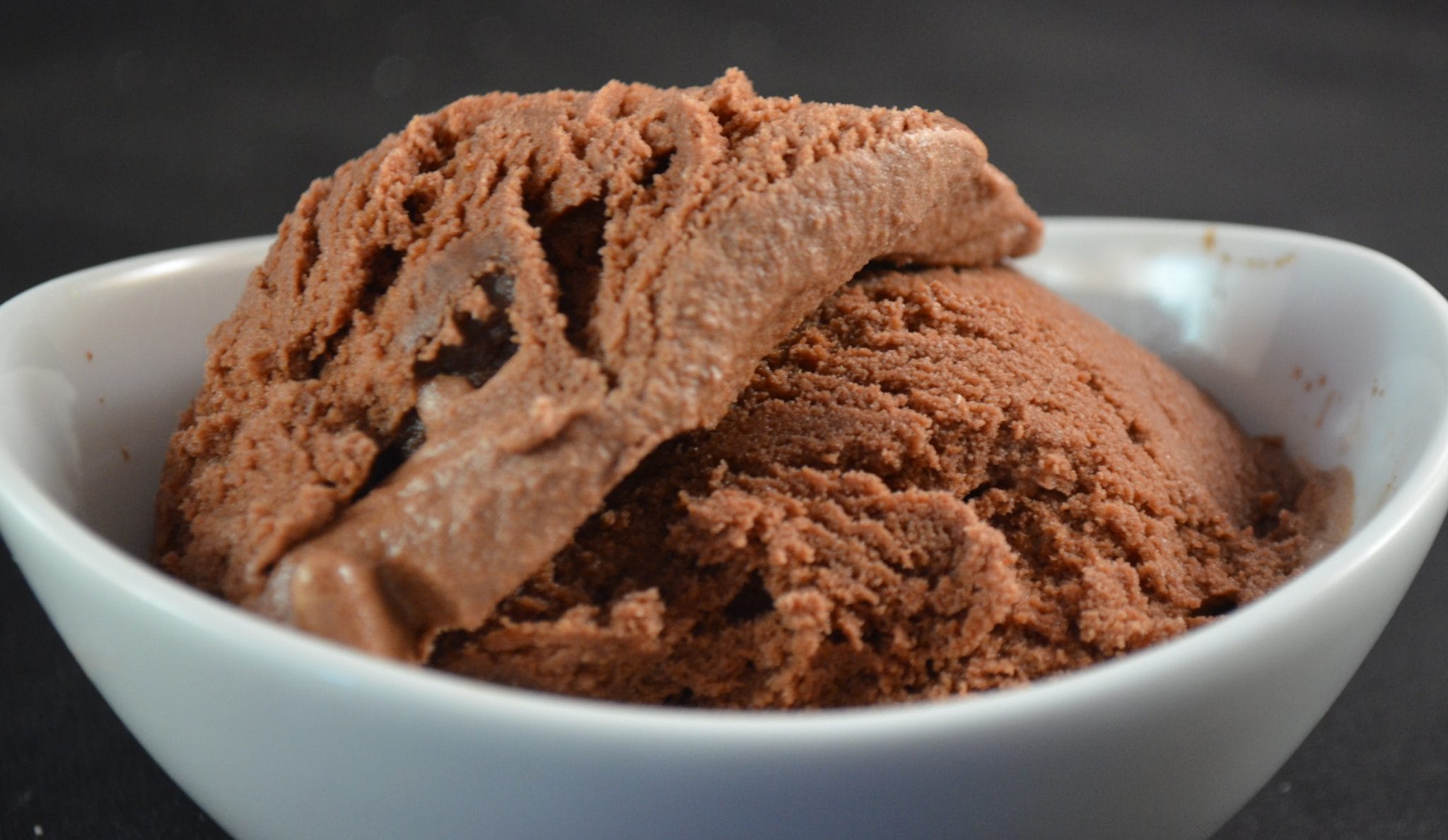 Chocolate Ice Cream In A Bowl