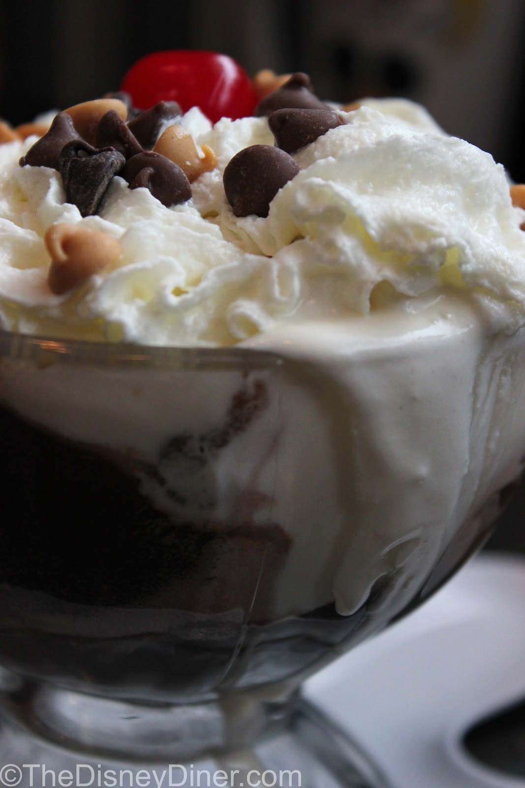 Chocolate Ice Cream Sundae