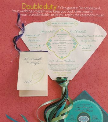 Christian Wedding Ceremony Program Template