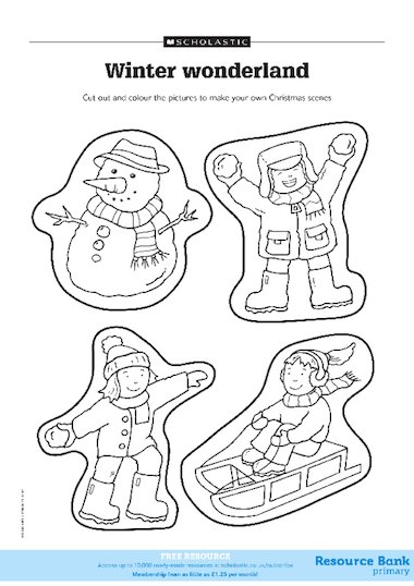 Christmas Cards For Kids To Colour In Free