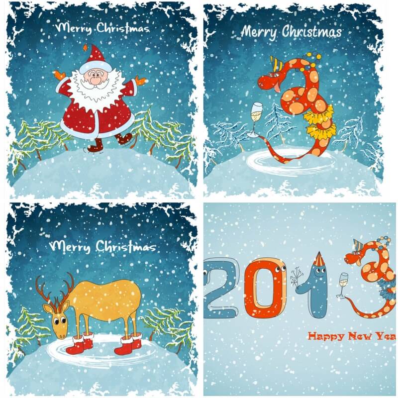 Christmas Cards Images Clip Art