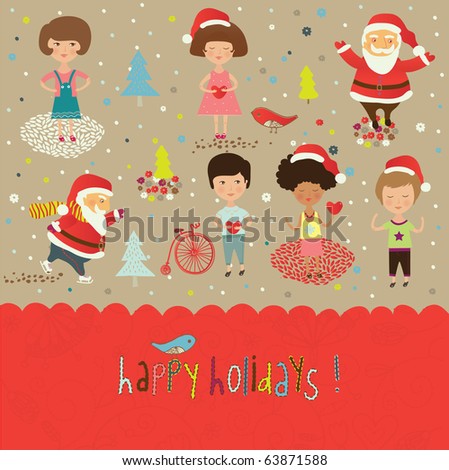 Christmas Cards Images For Kids