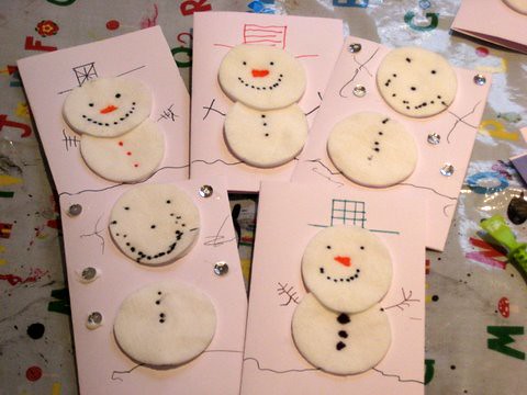 Christmas Cards To Make With Children