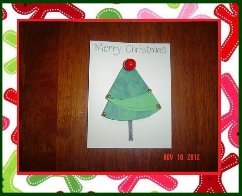 Christmas Cards To Make With Children