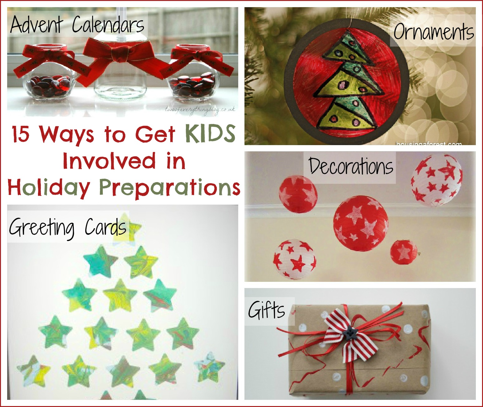 Christmas Cards To Make With Toddlers